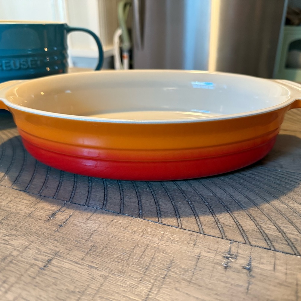 Le Creuset Flame Stoneware Baking Dish